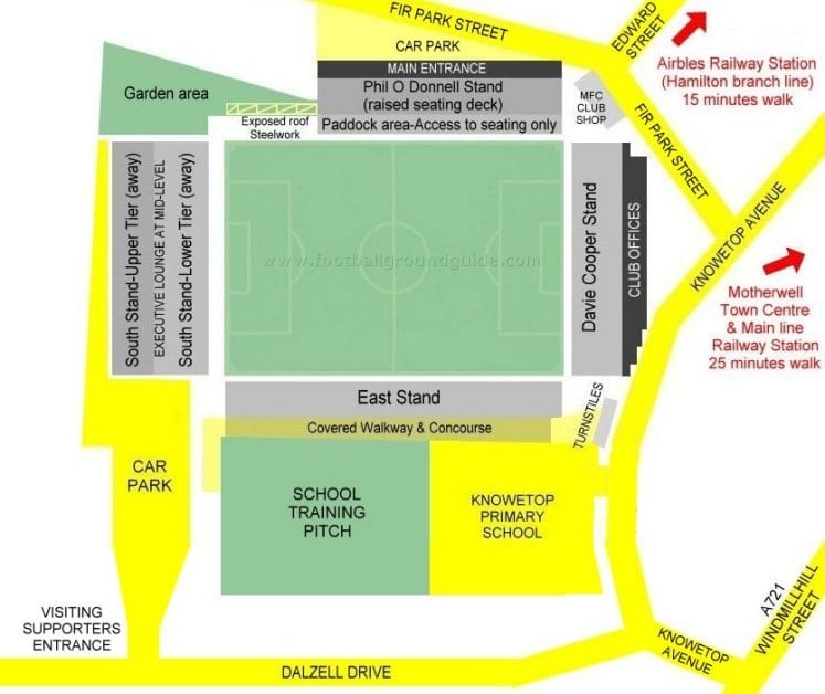 Ground Layout of Motherwell