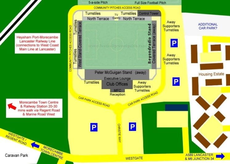 Ground Layout of Morecambe