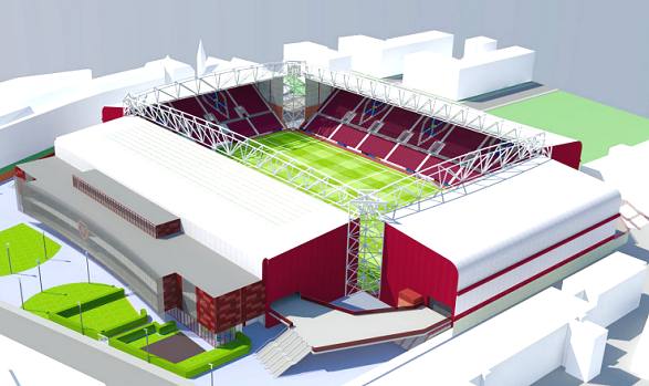 New Tynecastle Main Stand