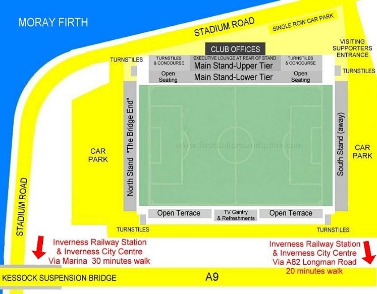 Ground Layout of Inverness CT