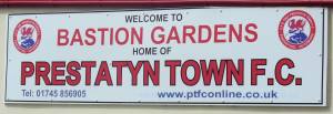 Prestatyn Town Welcome Sign