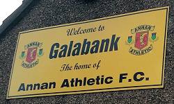 Welcome To Galabank Sign