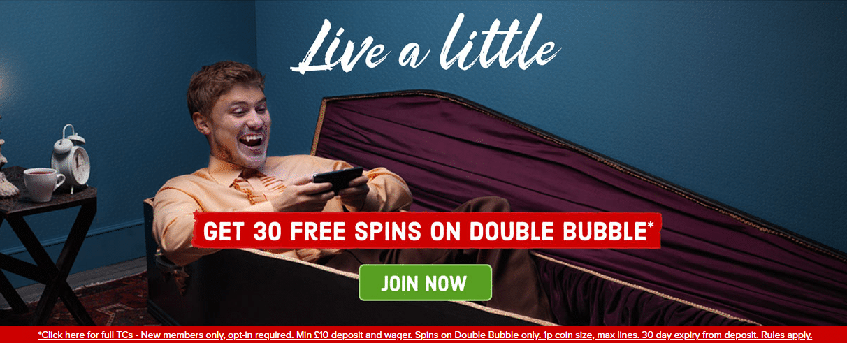 Best casino free spins offers in the UK