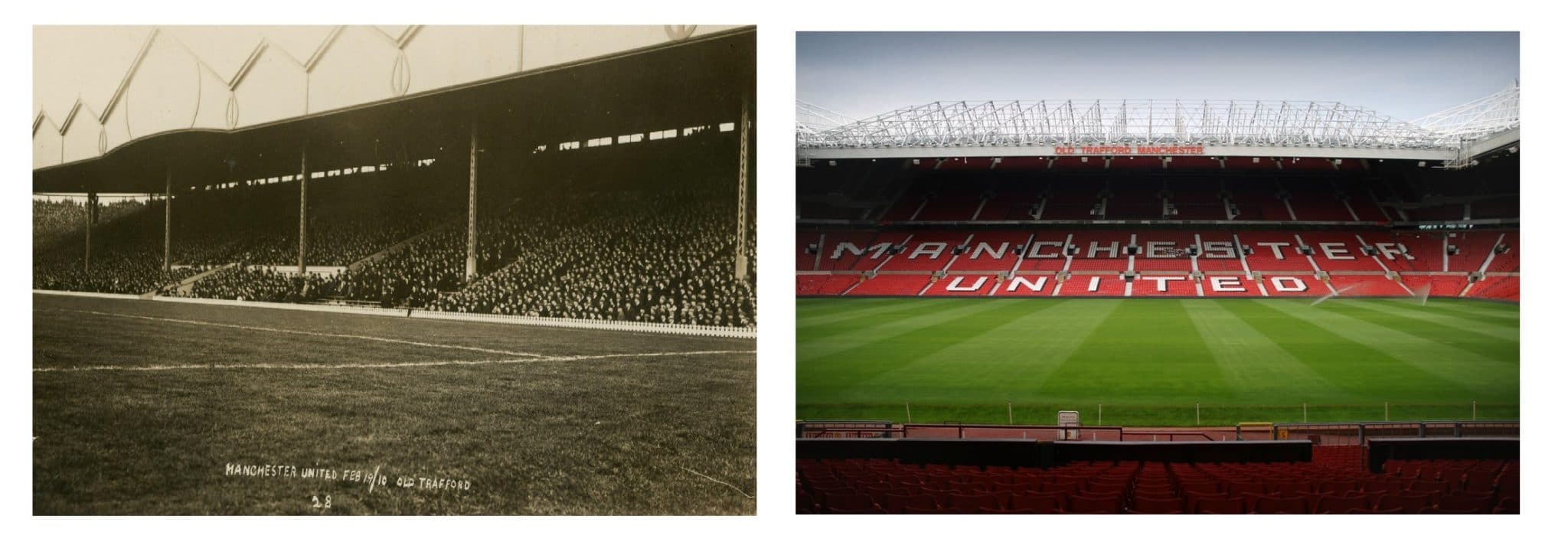 Stadiums then and now: A look at how some famous grounds have evolved in time