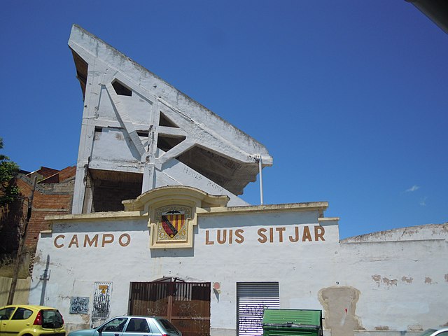 Abandoned football grounds: Before and after 1 abandoned Estadio Lluís Sitjar in Mallorca