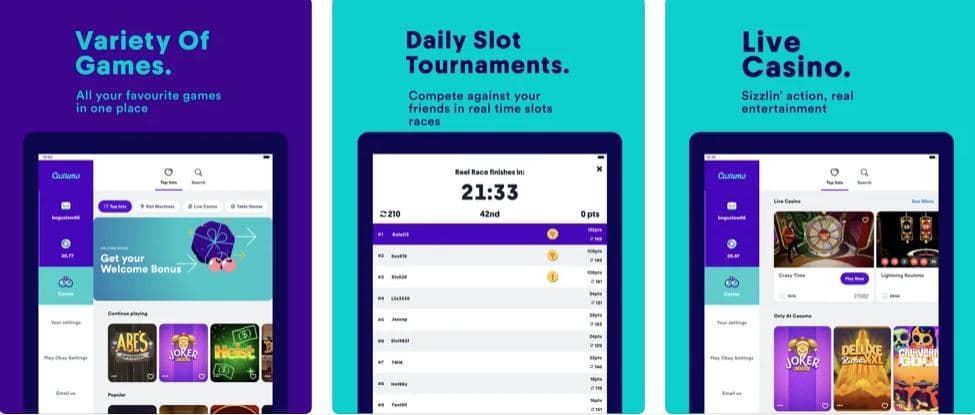 Casumo mobile app review