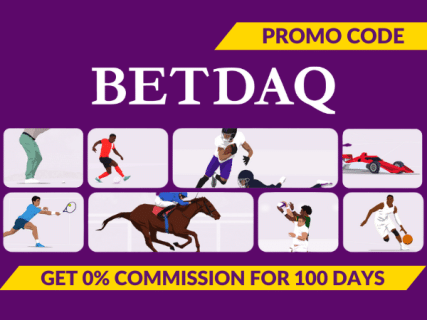 Betdaq promo code 2025: Sign up & get 0% commission for 100 days