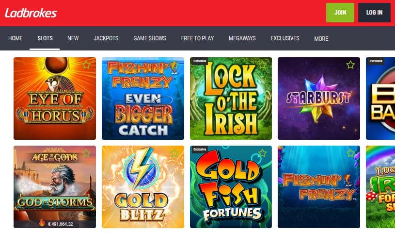 slots ladbrokes
