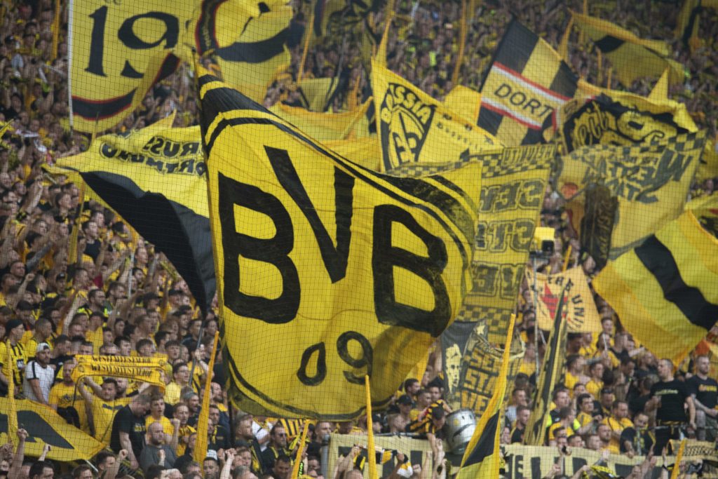 List of fan-owned clubs in England, the UK and the world 5 All football clubs in Germany must provide a 50+1 share to the supporters, including Borussia Dortmund, whose supporters are pictured here