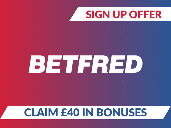 Betfred Sign Up Offer: Up to £40 in Bonuses