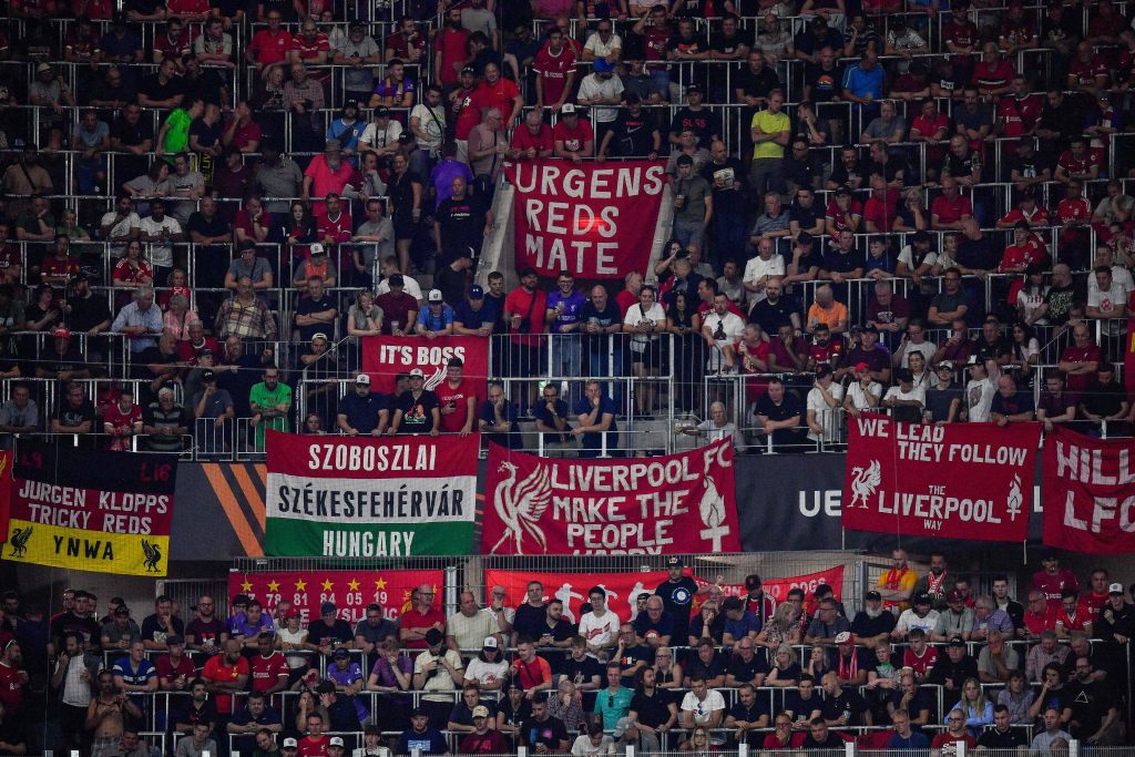Liverpool fans away