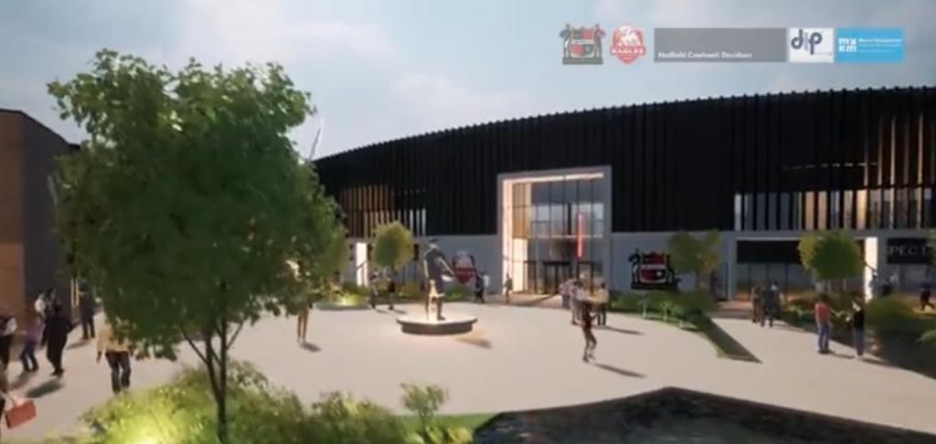 The Home of Football - New Sheffield FC Stadium - Artists impressions 2