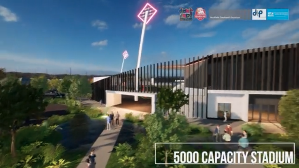 The Home of Football - New Sheffield FC Stadium - Artists impressions 2