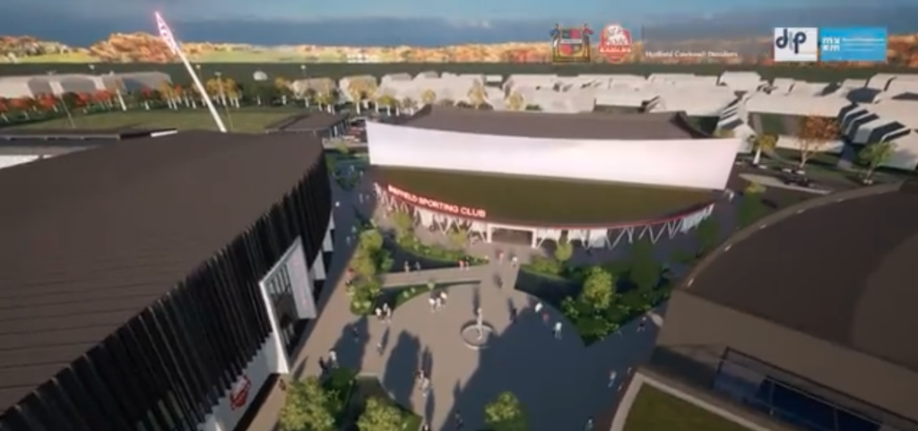 The Home of Football - New Sheffield FC Stadium - Artists impressions 4