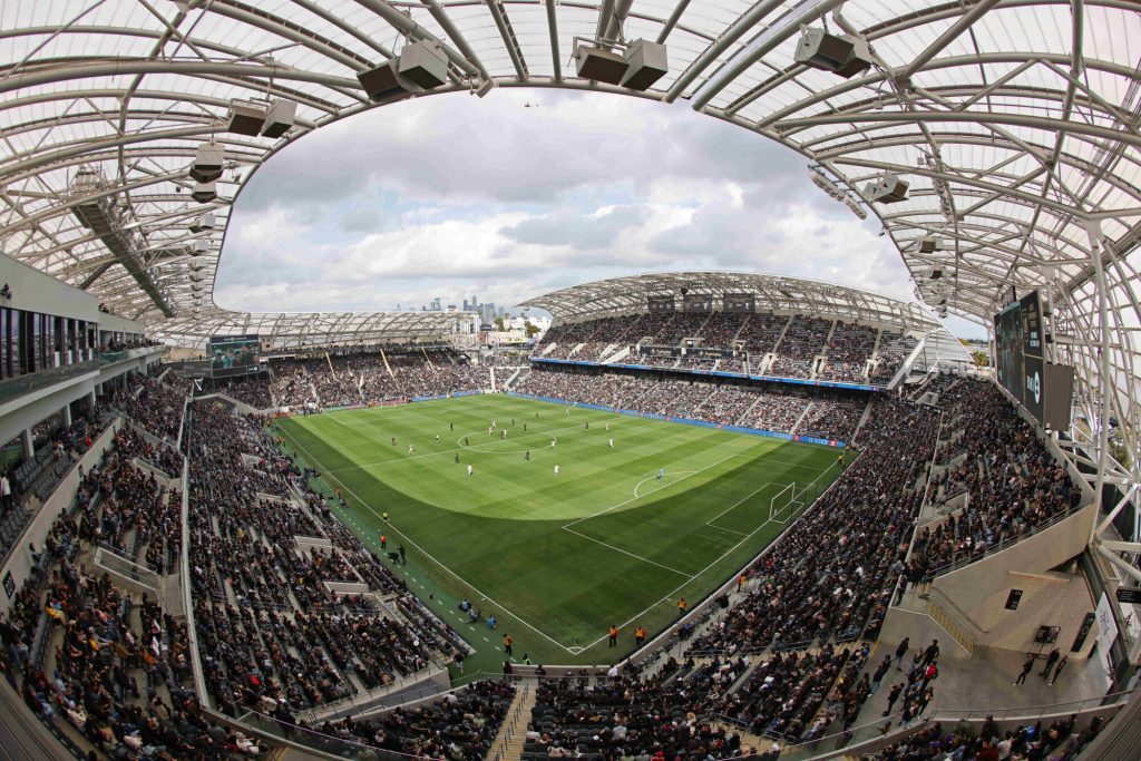 Top 10 biggest football (soccer) specific stadiums in the USA 1 BMO Stadium - USA