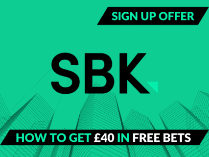 SBK sign up offer | Get £40 in free bets in 2025