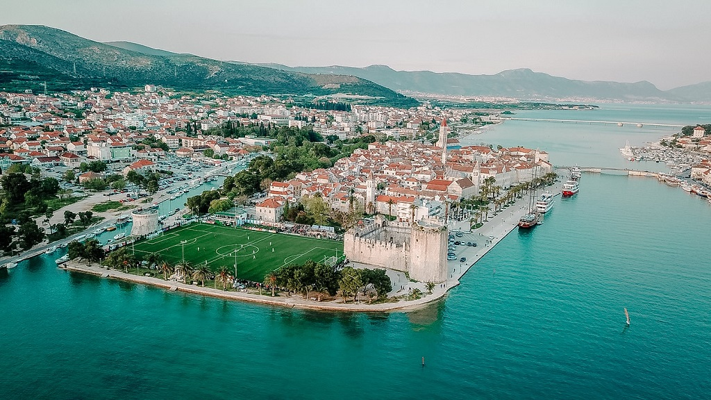 Igraliste Batarija is top in the list of our weirdest football stadiums in the world