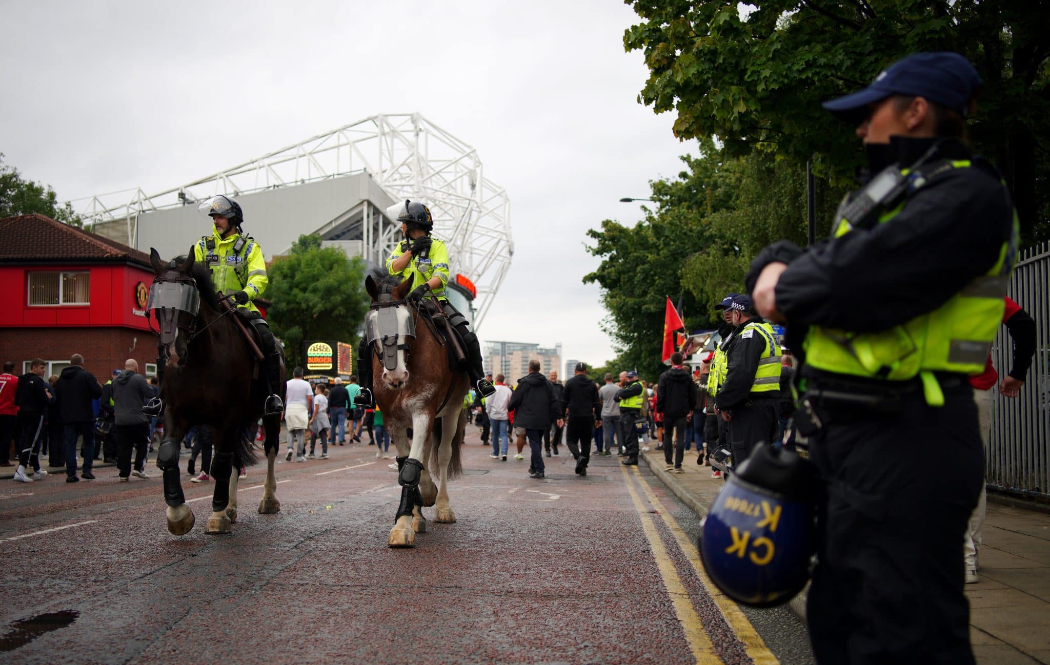 GMP charge Manchester United fan with public order offence following social media video