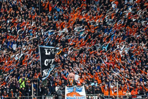Marseille fans in fine voice for Benfica Europa League clash
