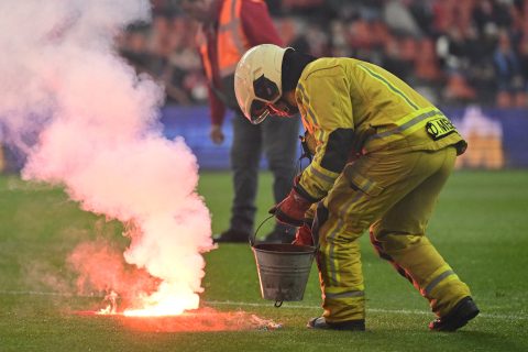 Standard Liege ultras interrupt game in 777 Partners protest