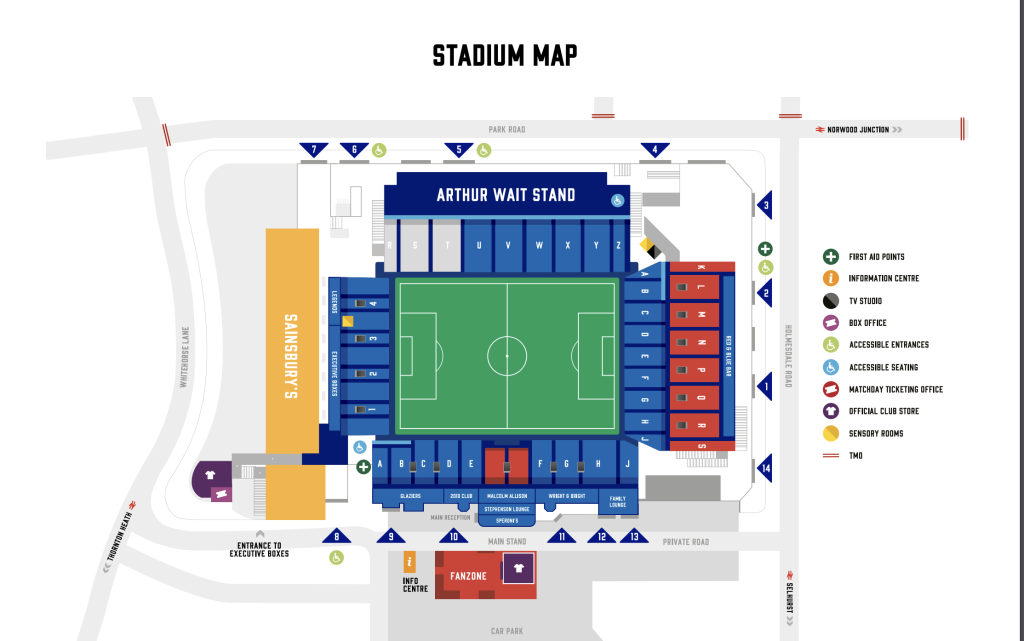 Selhurst Park entrance