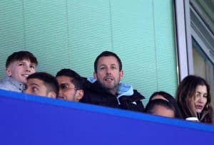 Adam Sandler at Stamford Bridge
