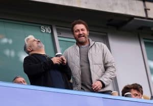 Gerard Butler at Stamford Bridge
