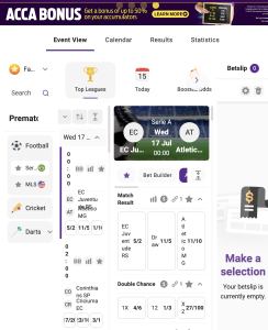 Hollywoodbets football market