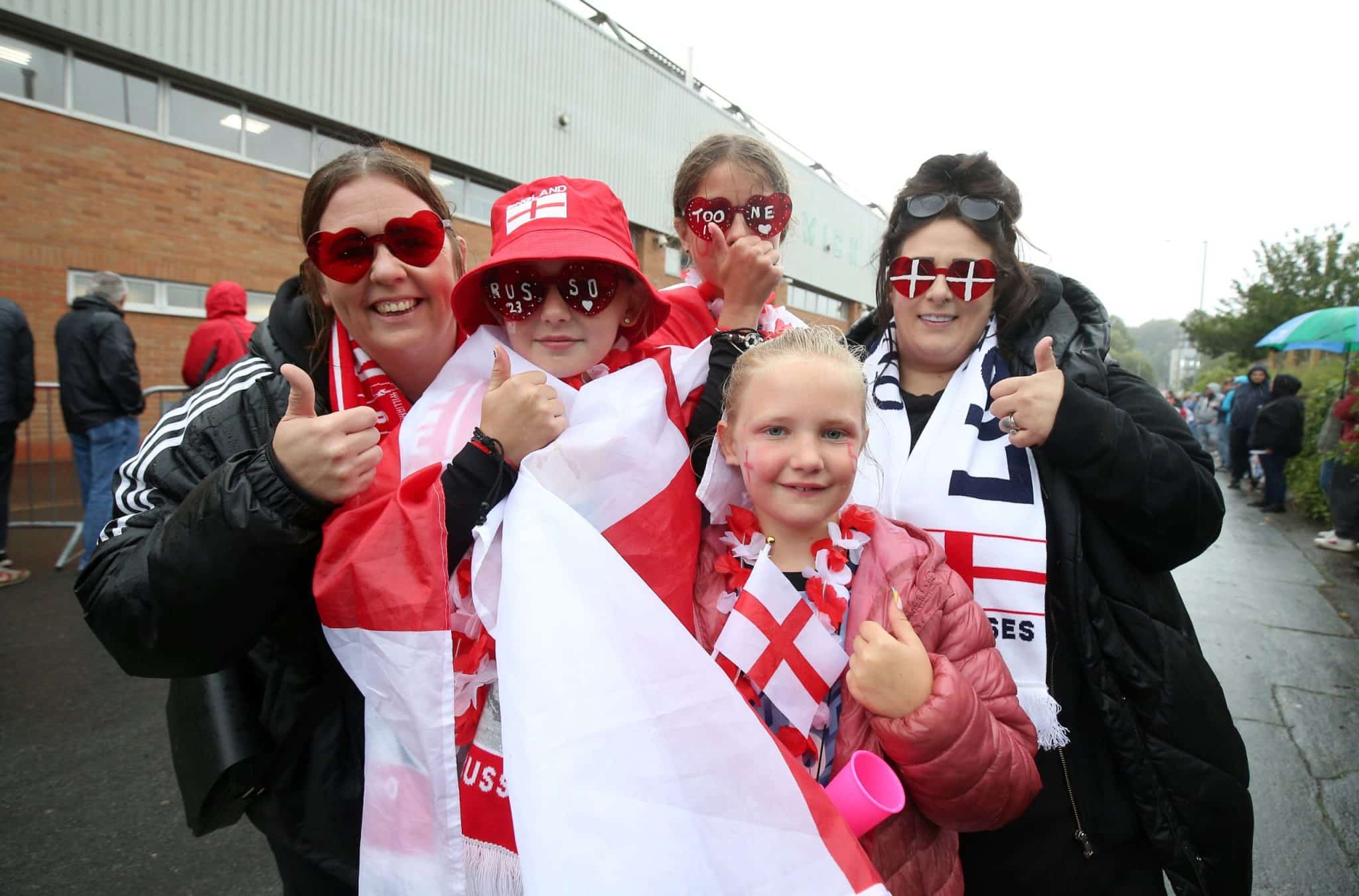 England Women's football fans