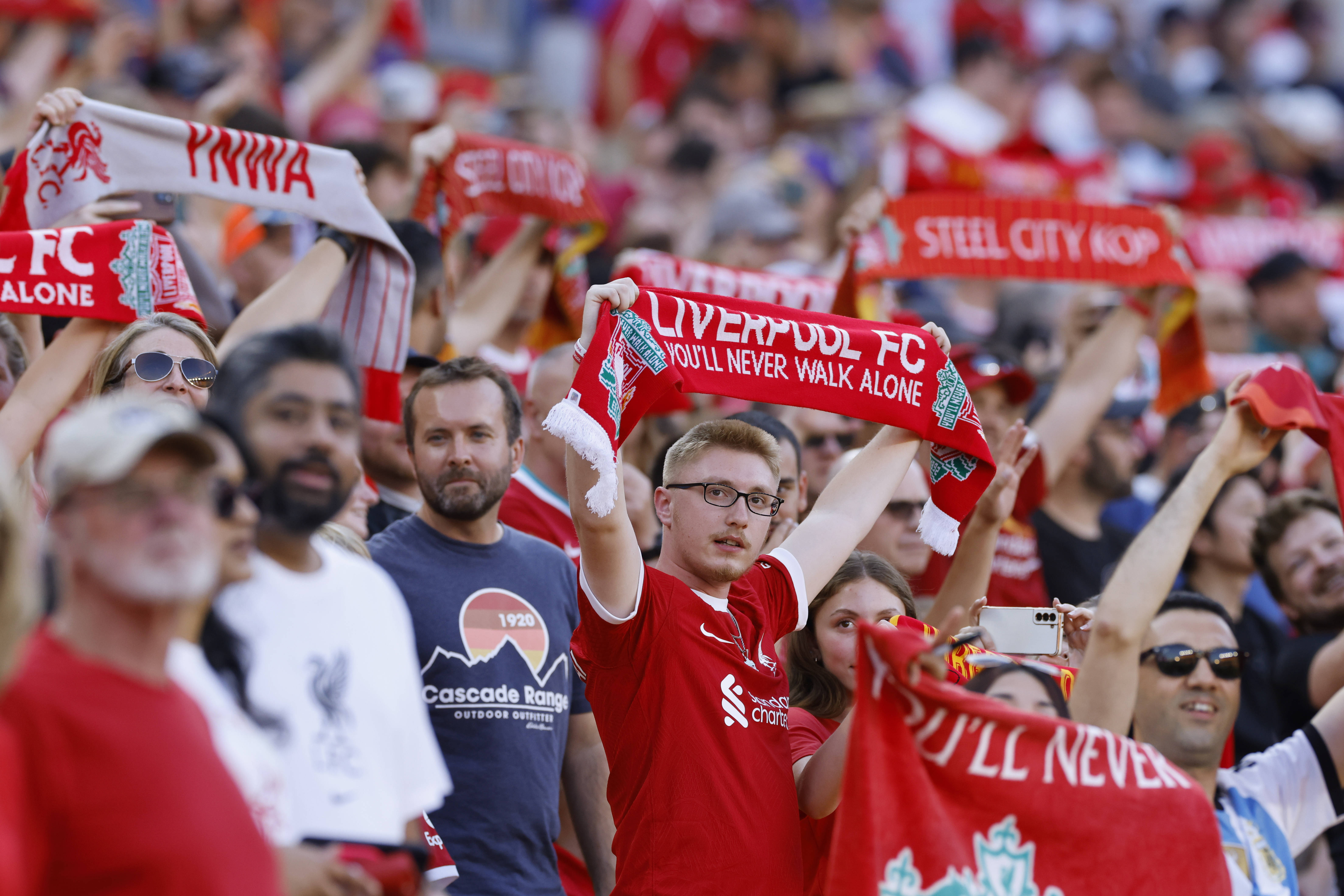 Liverpool football chants and lyrics: You’ll Never Walk Alone, Red and White Kop & more