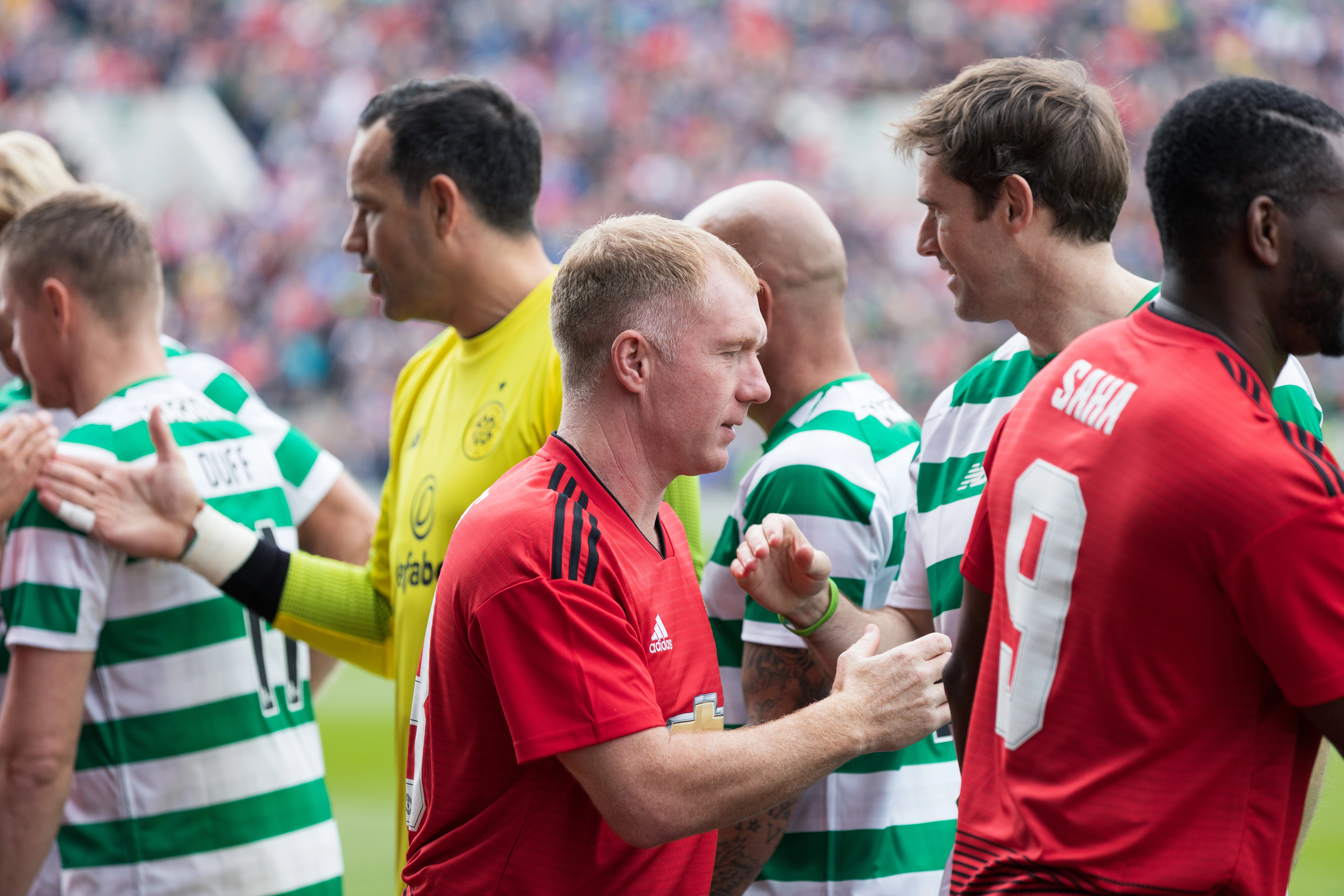 Manchester United Legends Game with Celtic to include Berbatov, Butt, Scholes & more
