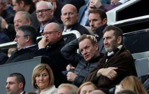 Sting aand Jimmy Neils at St James' Park