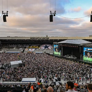 Sam Fender at St james' Park