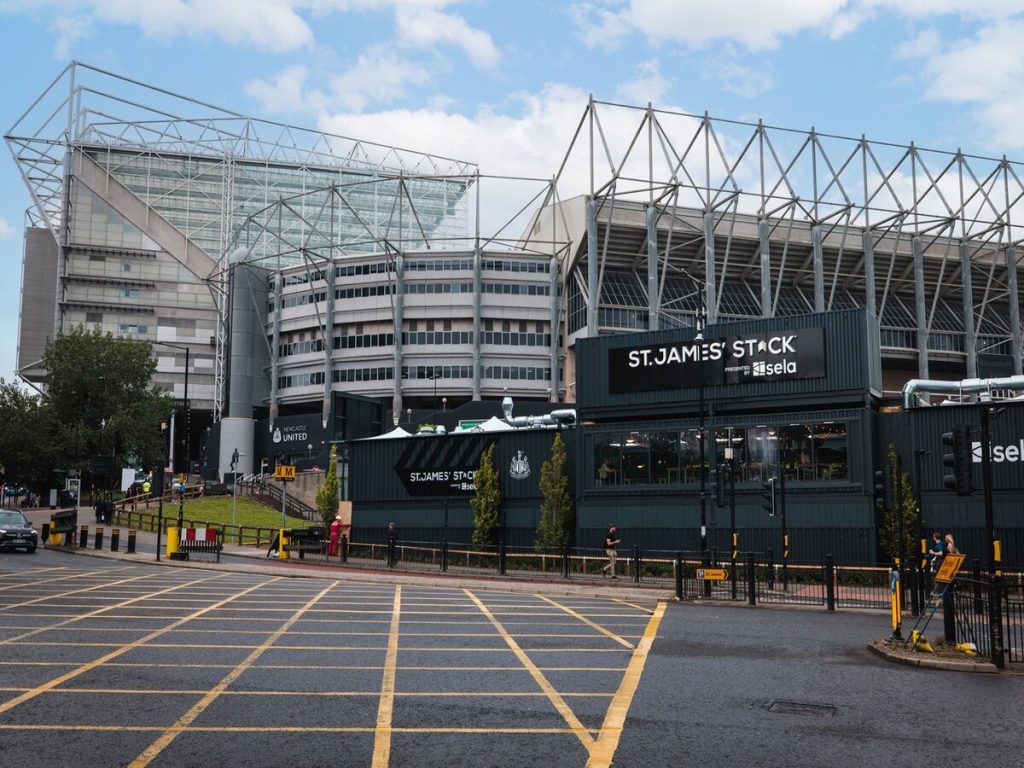 St James’ Park Stack fanzone helps Newcastle United find untapped revenue