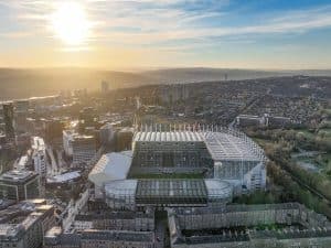 Newcastle United St James' Park new stadium