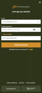 Gentleman jim sign up offer & registration: no code needed