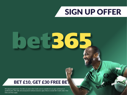 Bet365 sign up offer & bonus code: Claim £30 free bets with ‘365ODDS’ in November 2025