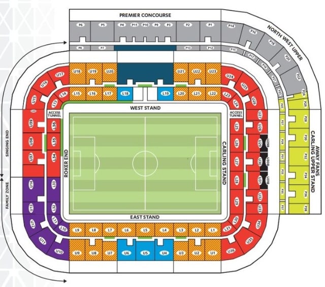 stadium of light seating plan