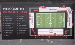 blundell park seating plan