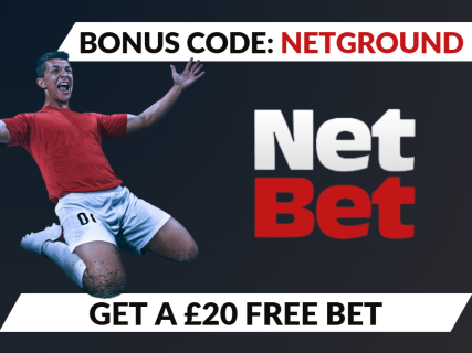 NetBet bonus code: NETGROUND for a £20 free bet + 25 free spins in November 2025