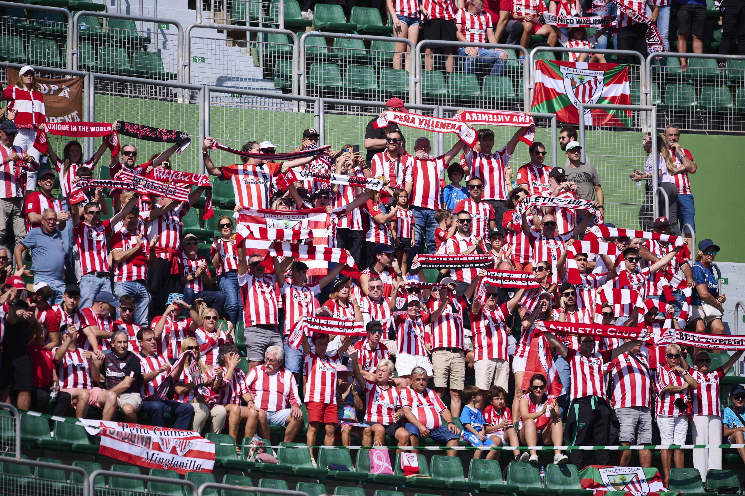 San Mames stadium tifos