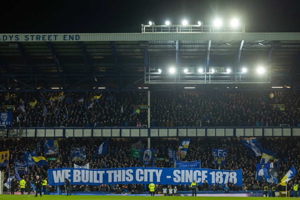 Goodison Park We Built This City Display