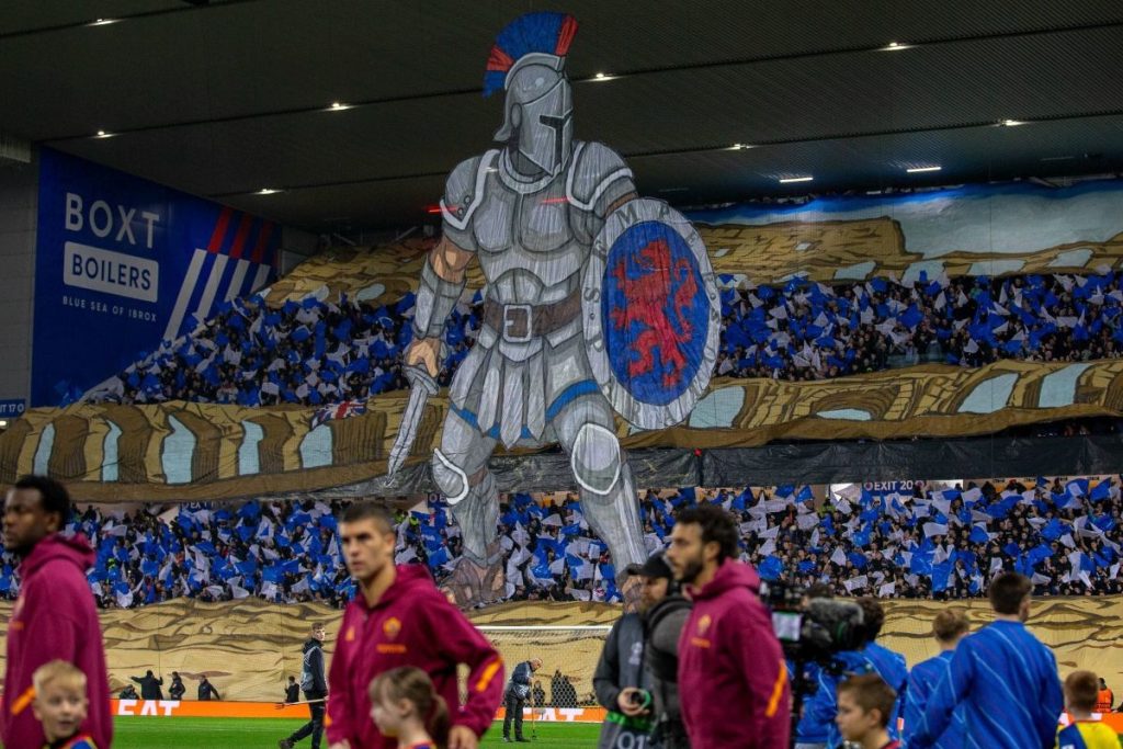 Ibrox Tifo