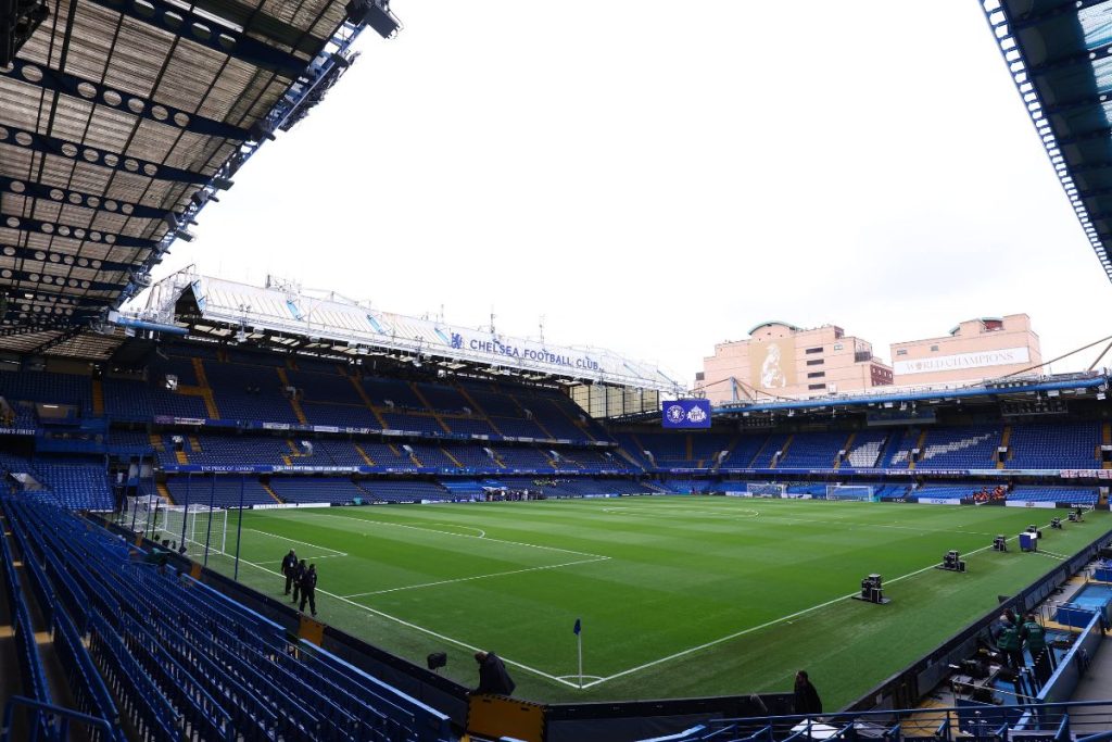 A general view of Stamford Bridge