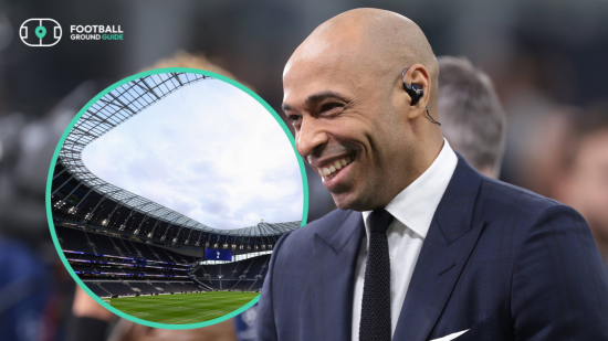 Arsenal legend Thierry Henry aims cheeky dig at Tottenham after visiting new stadium for first time