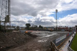 Watch: Wrexham share latest Kop Stand redevelopment progress as piling begins in new drone footage