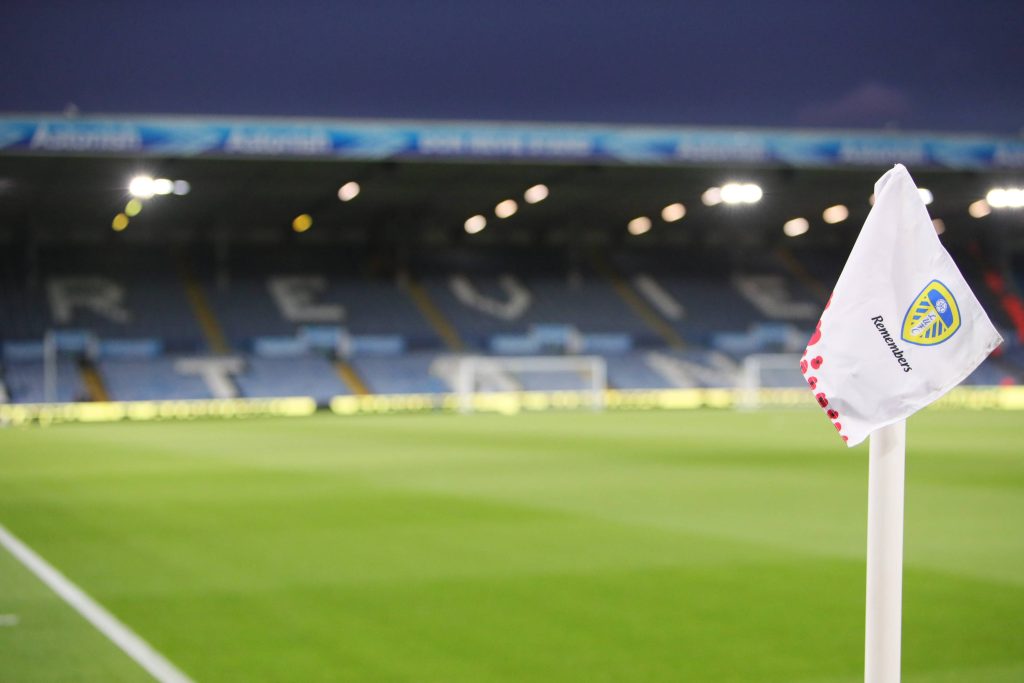 A general view inside of the Elland Road ground