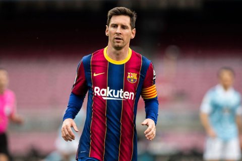 Barcelona fans continue emotional Lionel Messi tradition at new Camp Nou during Atletico Madrid win 3 Barcelona fans continue emotional Lionel Messi tradition at new Camp Nou during Atletico Madrid win