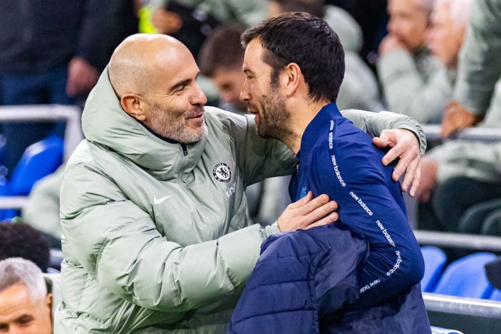 What Chelsea fans sang to Enzo Maresca at Cardiff City Stadium after EFL Cup win amid doubts over his future 1 Cardiff City manager Brian Barry-Murphy greats Chelsea head coach Enzo Maresca