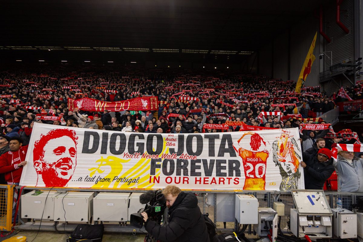 Liverpool and Wolves fans come together for &lsquo;special&rsquo; Diogo Jota tribute